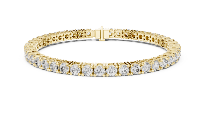 The Solange — Round Tennis Bracelet