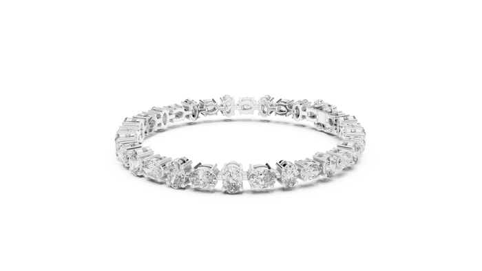 The Thibaude — Oval Tennis Bracelet