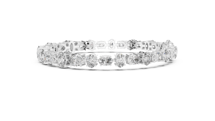The Thibaude — Oval Tennis Bracelet