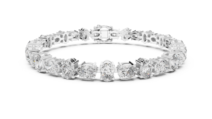 The Thibaude — Oval Tennis Bracelet