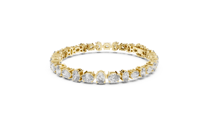 The Thibaude — Oval Tennis Bracelet