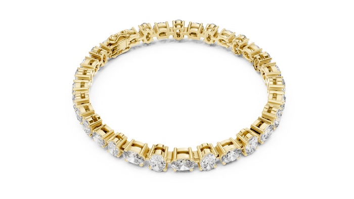 The Thibaude — Oval Tennis Bracelet
