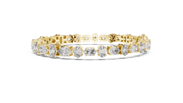The Thibaude — Oval Tennis Bracelet
