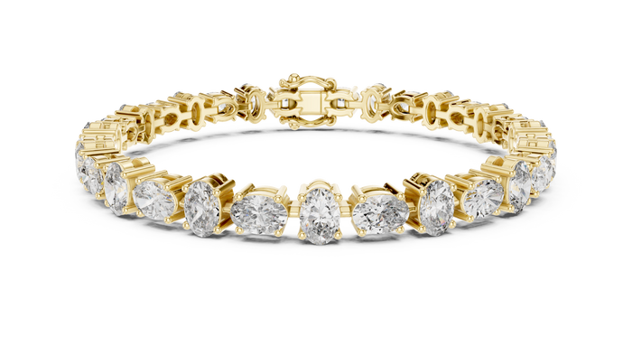 The Thibaude — Oval Tennis Bracelet