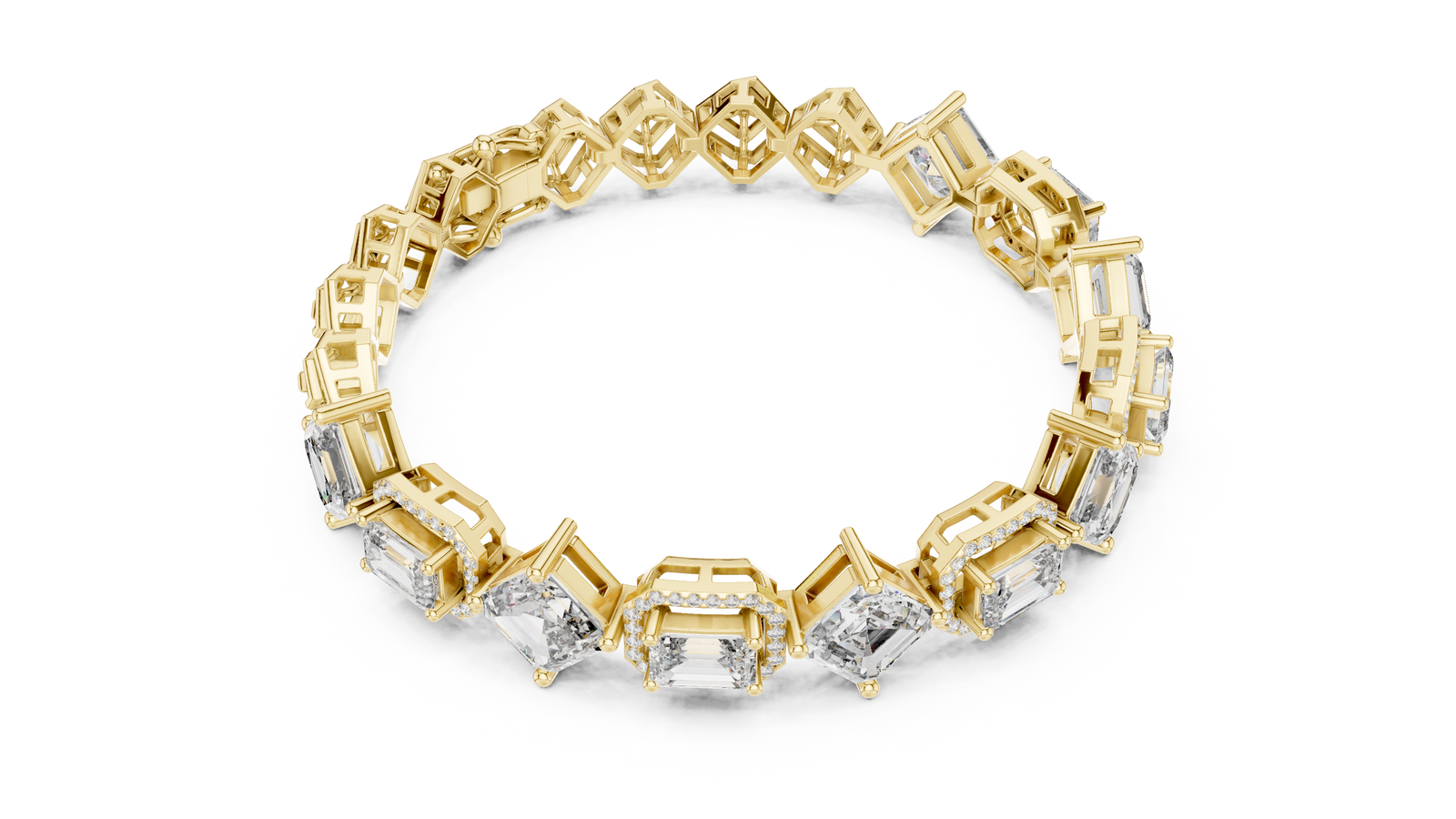 The Tancrède — Round Eternity Tennis Bracelet