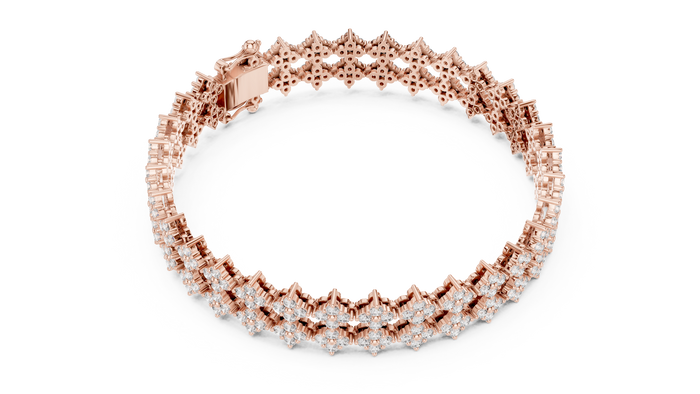 The Ulyssine — Round Eternity Tennis Bracelet