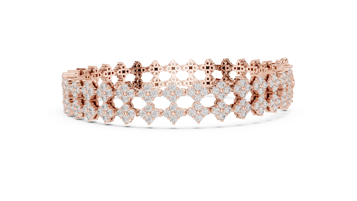 The Ulyssine — Round Eternity Tennis Bracelet
