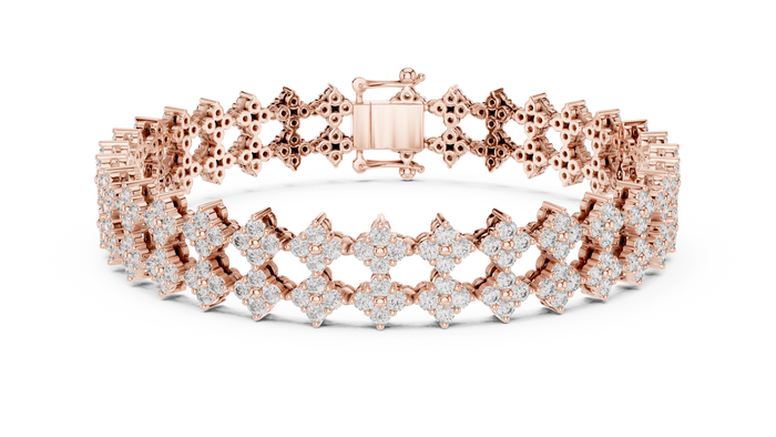 The Ulyssine — Round Eternity Tennis Bracelet