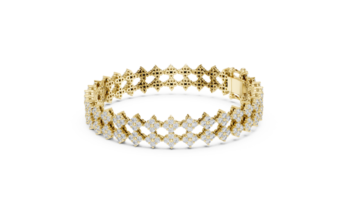 The Ulyssine — Round Eternity Tennis Bracelet