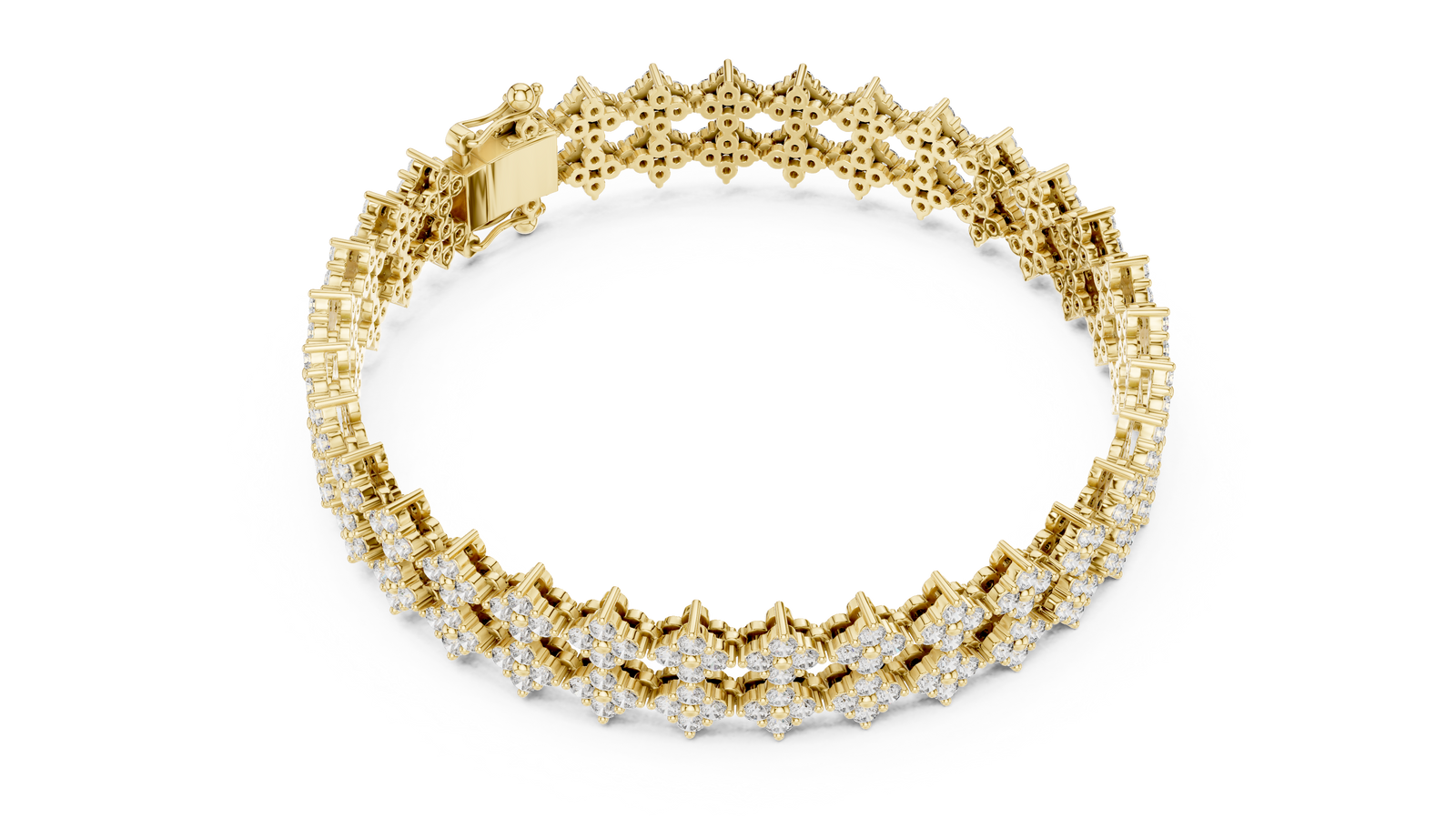 The Ulyssine — Round Eternity Tennis Bracelet