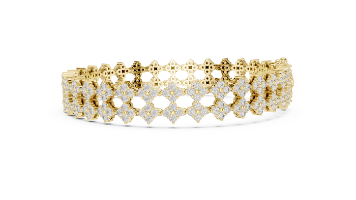 The Ulyssine — Round Eternity Tennis Bracelet