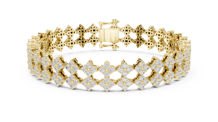 The Ulyssine — Round Eternity Tennis Bracelet