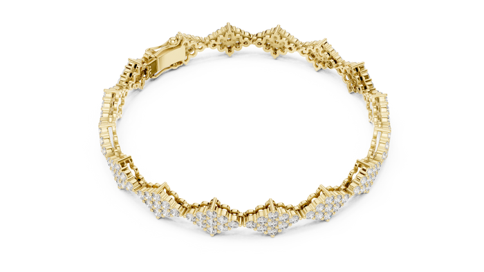 The Valérine — Round Eternity Tennis Bracelet