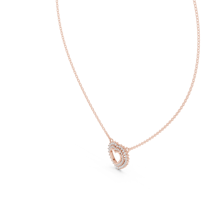 The Isaline — Round Cluster Pendant