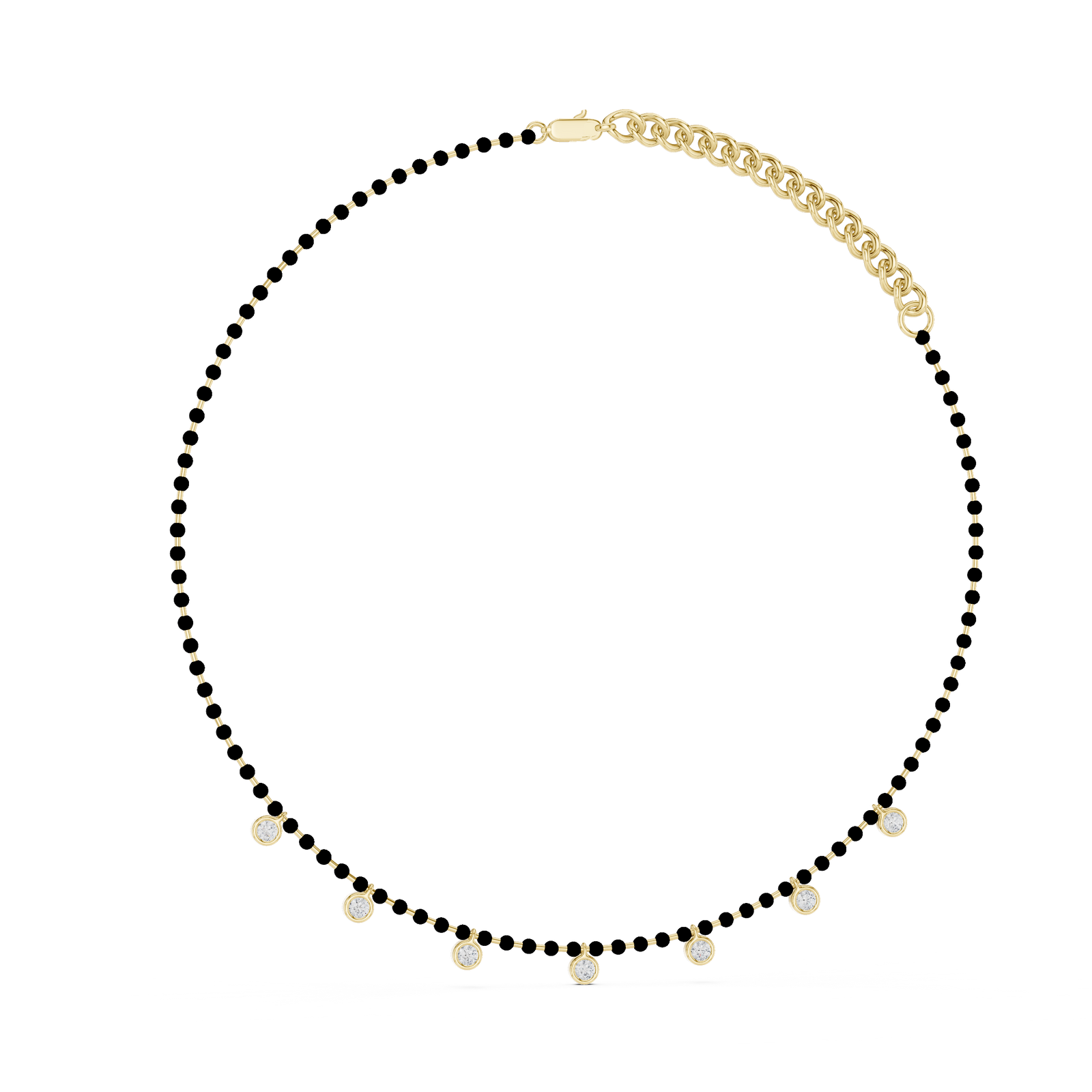 The Xaverine — Round Station Necklace