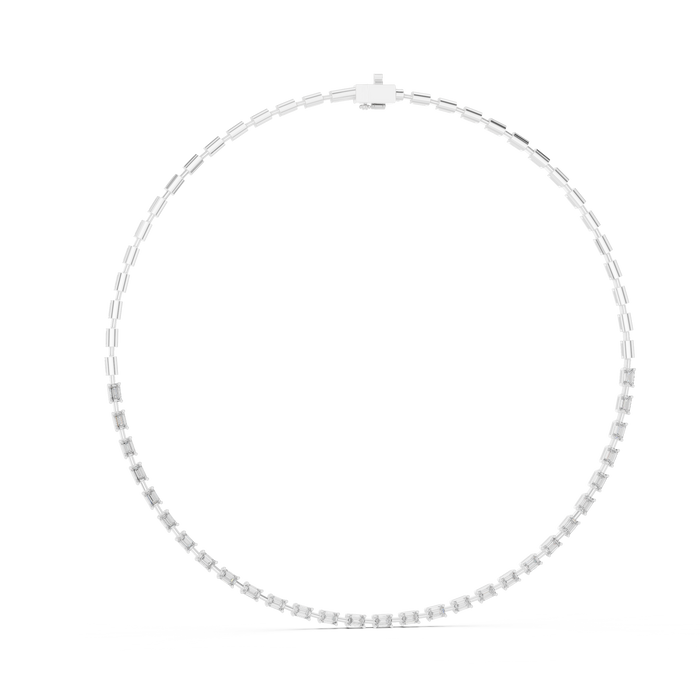The Yolaine — Emerald Tennis Necklace