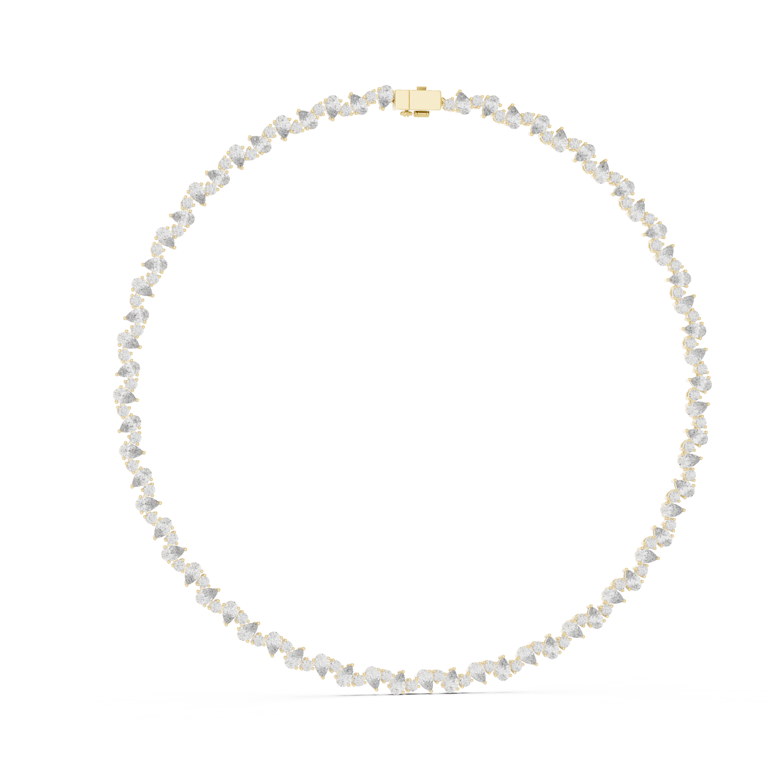 The Zoséphine — Pear Cluster Necklace
