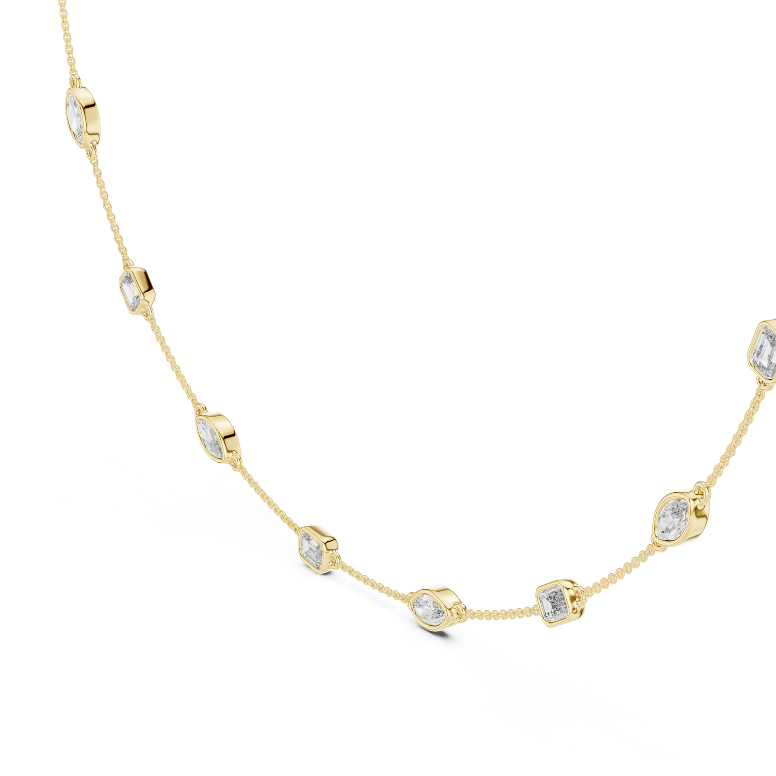 The Elspeth — Round Station Necklace