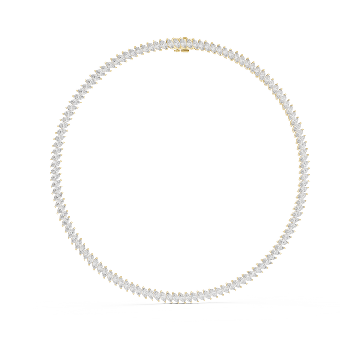 The Bérengère — Marquise Cluster Necklace