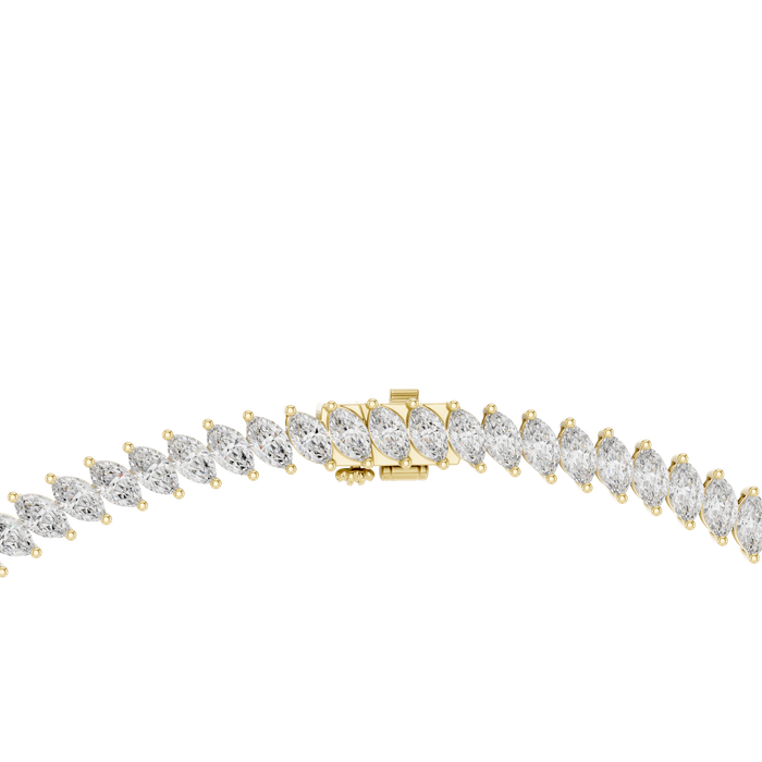 The Bérengère — Marquise Cluster Necklace