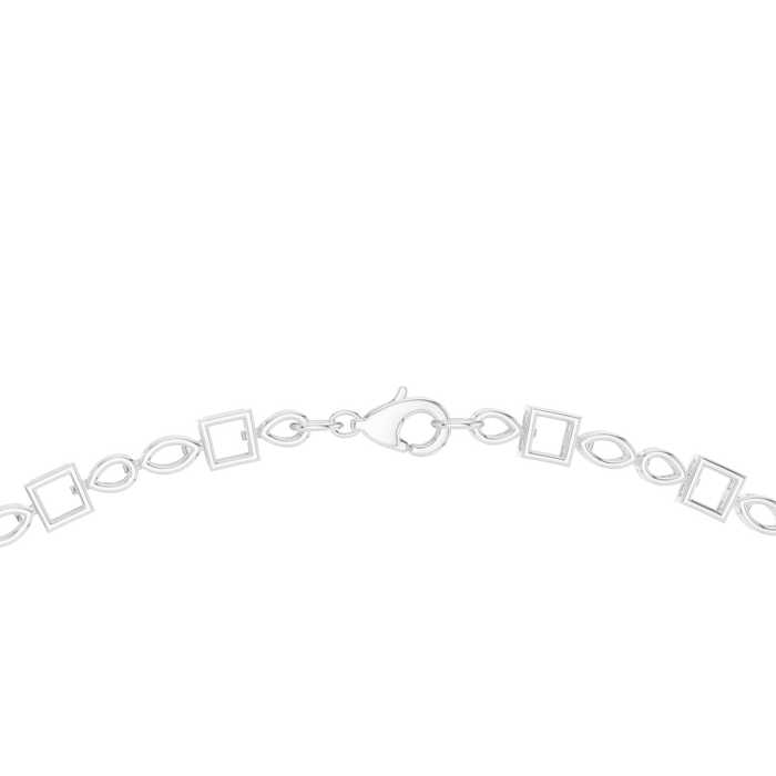 The Clarisse — Princess Cluster Necklace