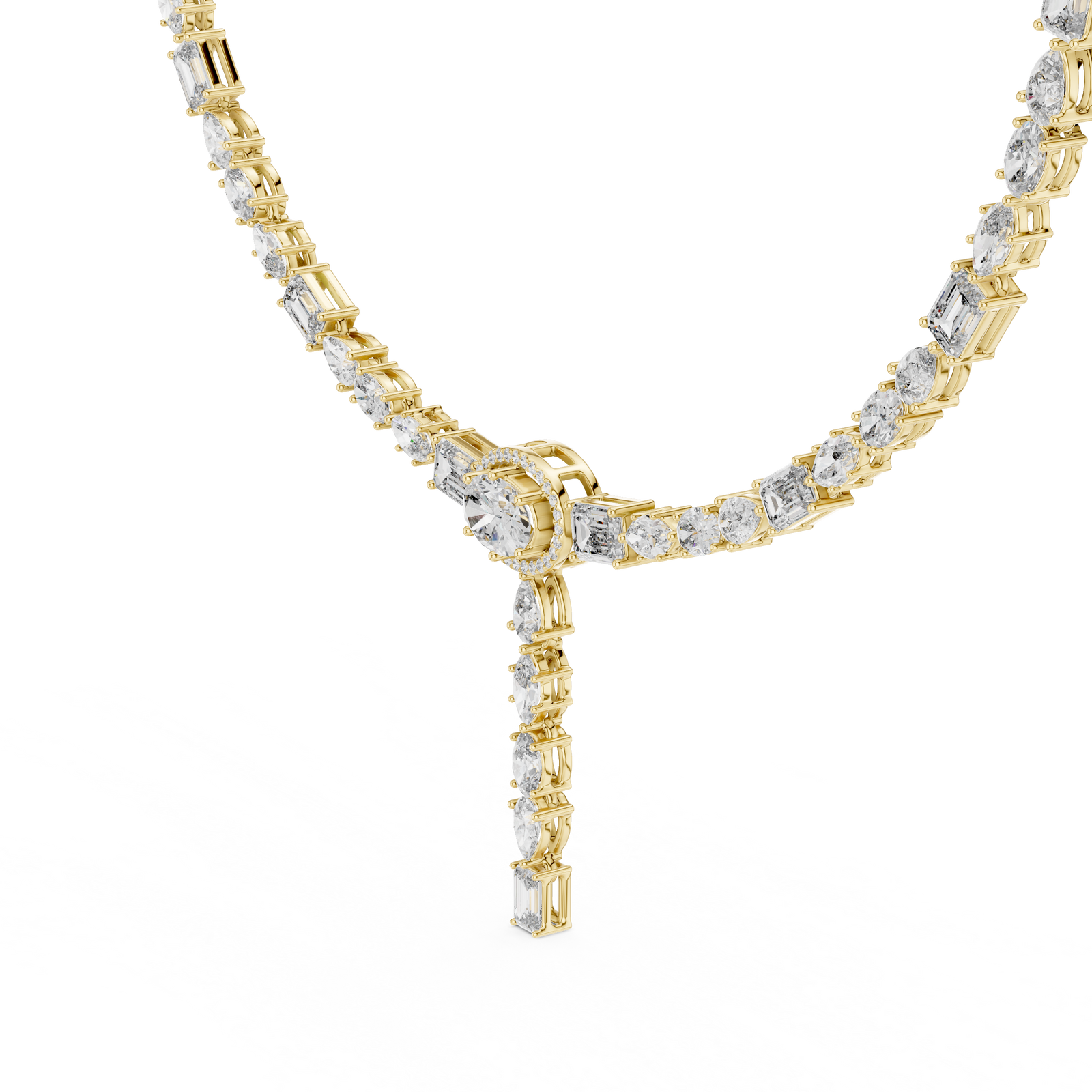 The Gasparde — Round Cluster Necklace