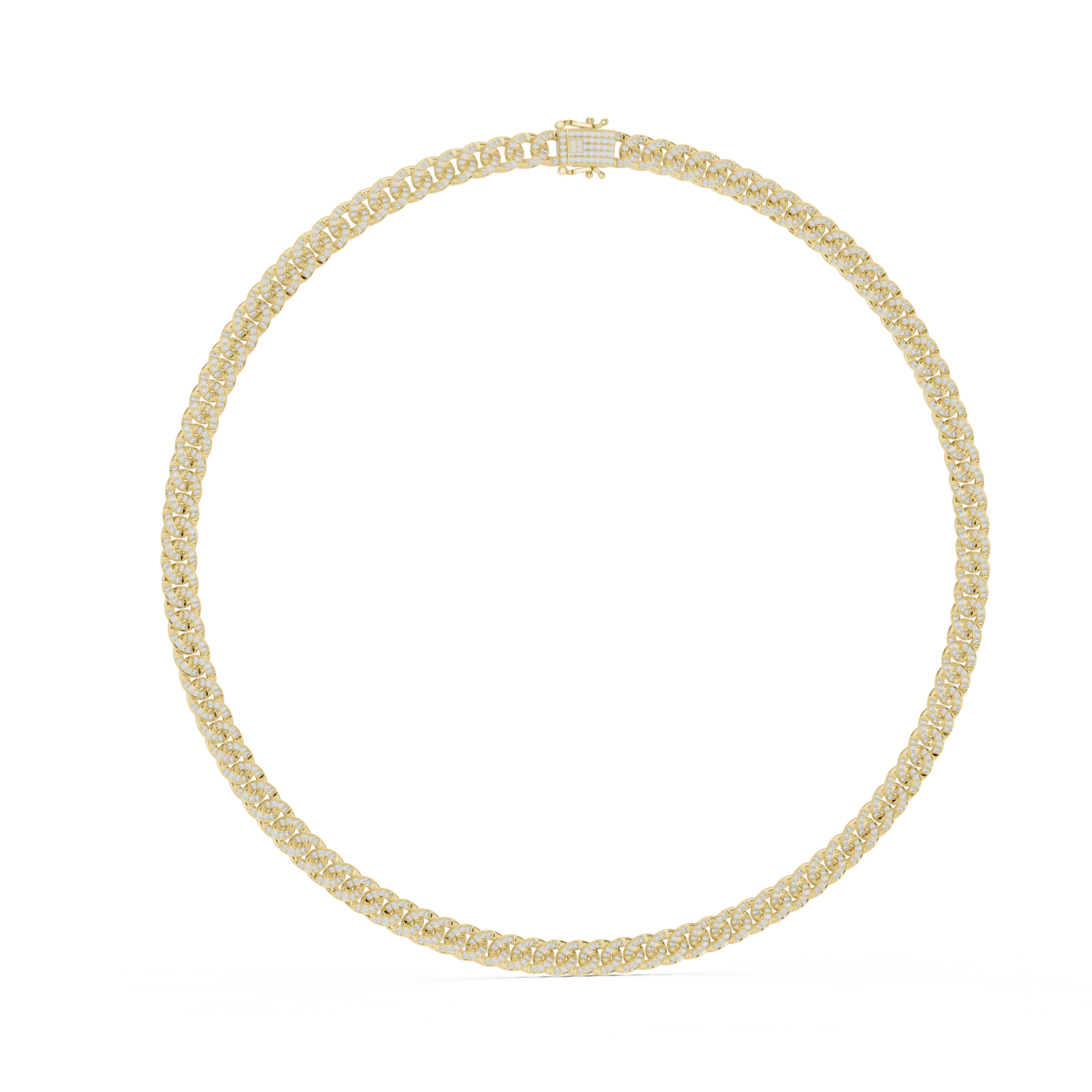 The Domitille — Round Cluster Necklace