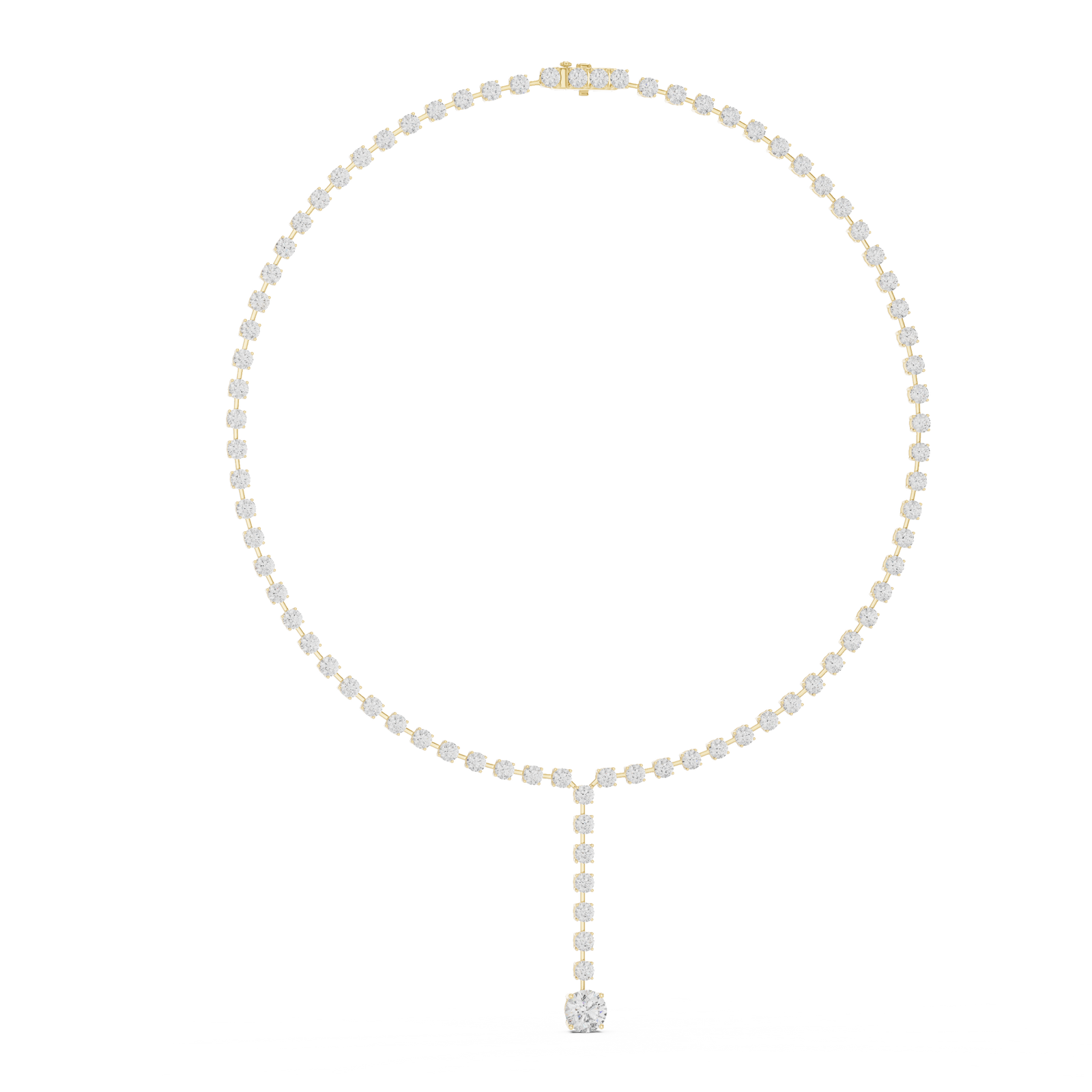 The Églantine — Round Cluster Necklace