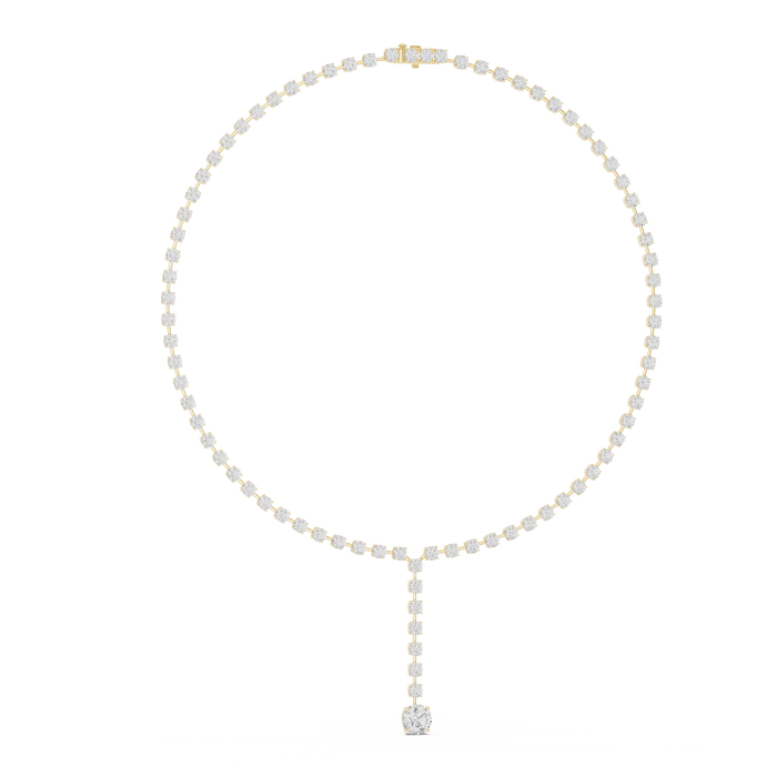 The Églantine — Round Cluster Necklace