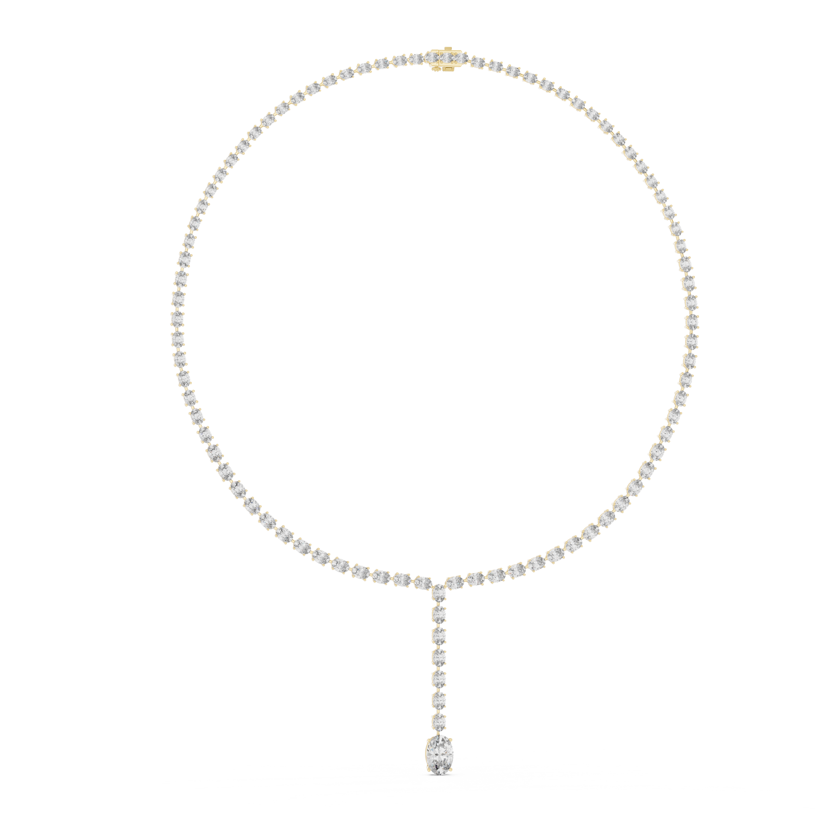 The Fauvette — Oval Cluster Necklace