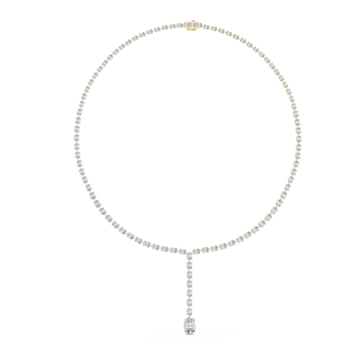 The Fauvette — Oval Cluster Necklace