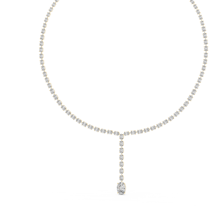 The Fauvette — Oval Cluster Necklace