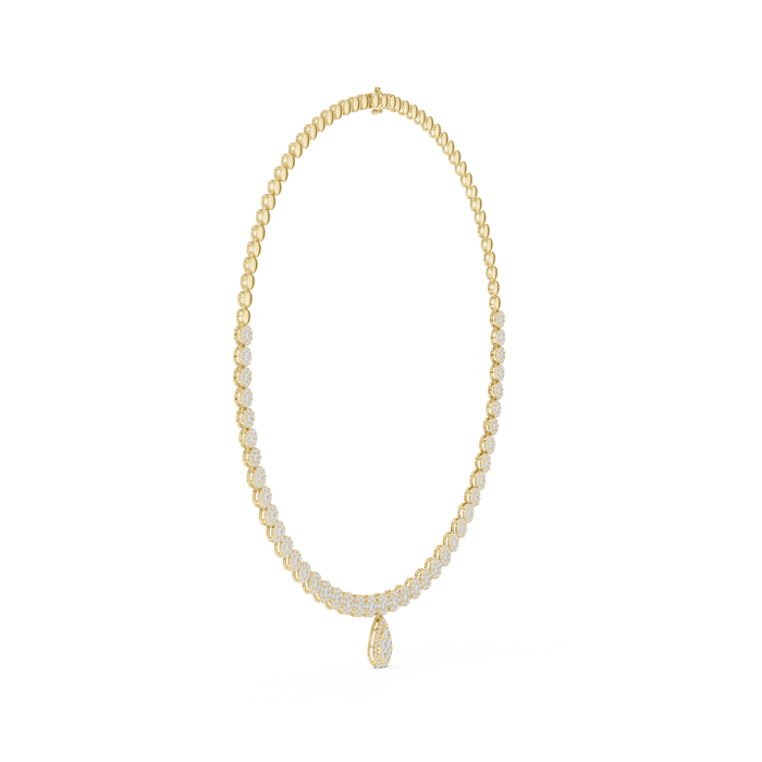 The Jardine — Round Cluster Necklace