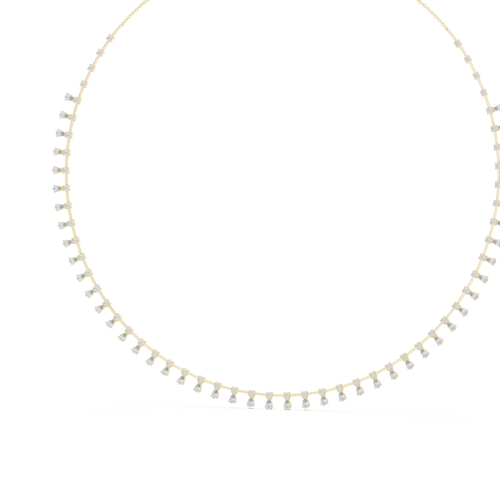 The Hermeline — Pear Cluster Necklace