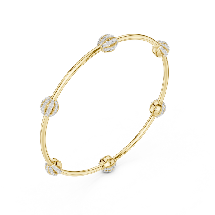 The Valcourt — Round Prong Bracelet