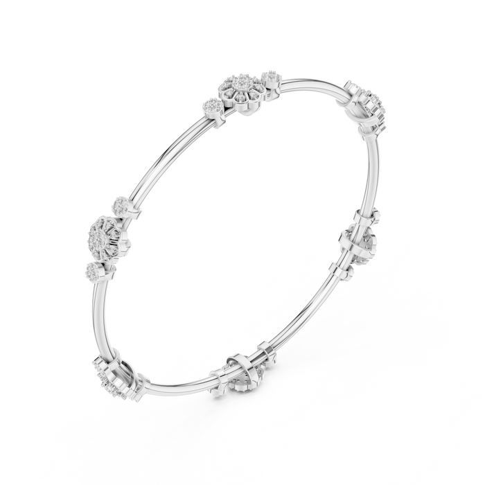 The Xiomarie — Round Prong Bracelet