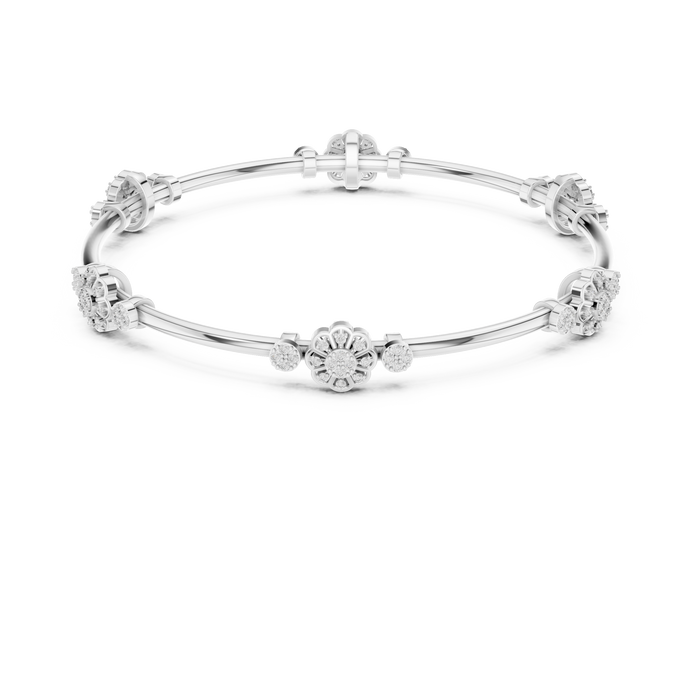 The Xiomarie — Round Prong Bracelet