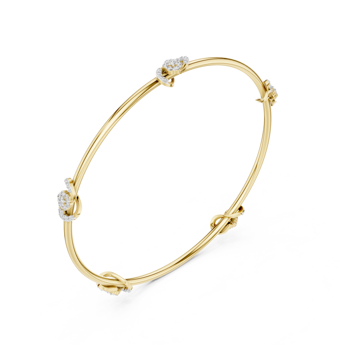 The Yseranne — Round Prong Bracelet
