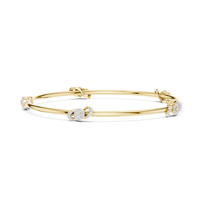 The Yseranne — Round Prong Bracelet