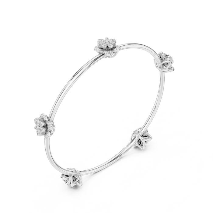 The Zelphine — Round Prong Bracelet