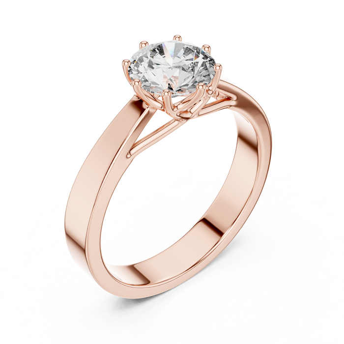 Céleste Six-Prong Classic Solitaire Ring
