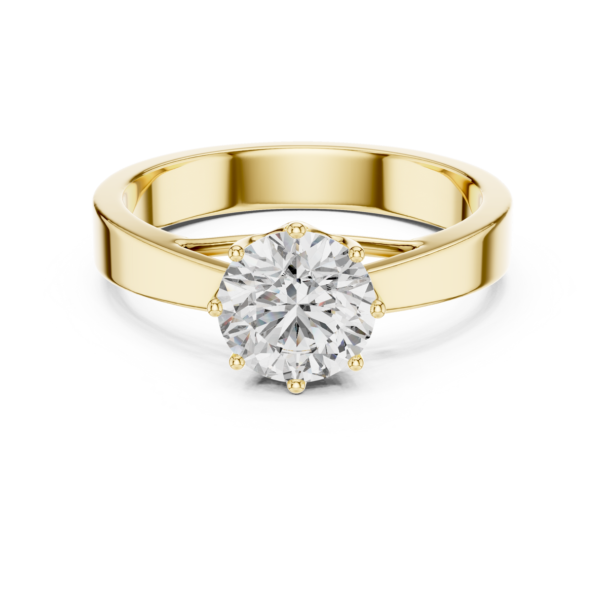 Céleste Six-Prong Classic Solitaire Ring