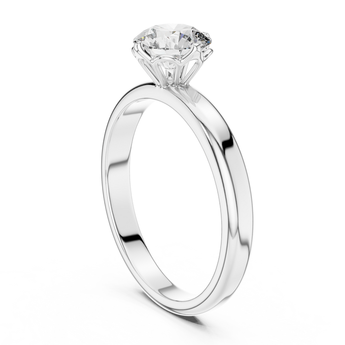 Clara Cathedral Solitaire Ring