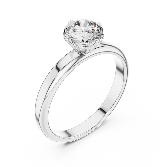 Clara Cathedral Solitaire Ring