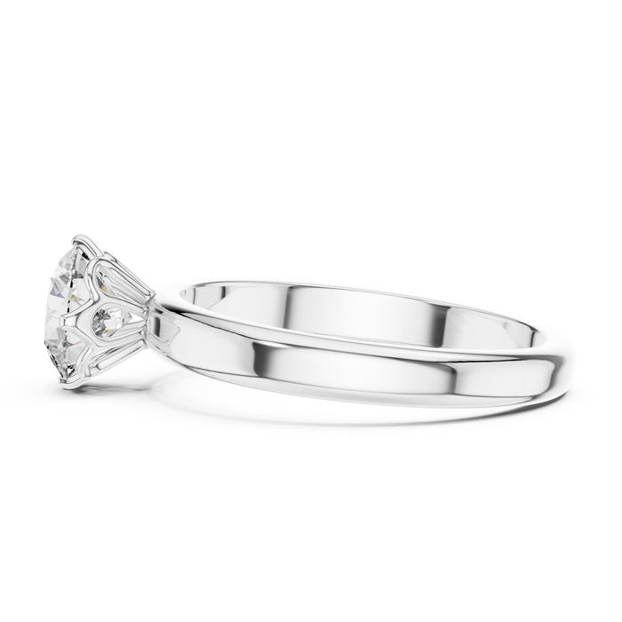Clara Cathedral Solitaire Ring