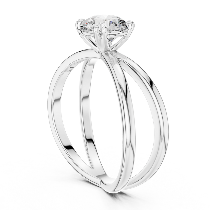 Reine Triple- Solitaire Ring