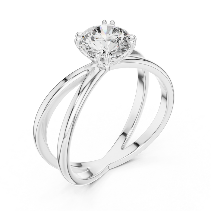 Reine Triple- Solitaire Ring