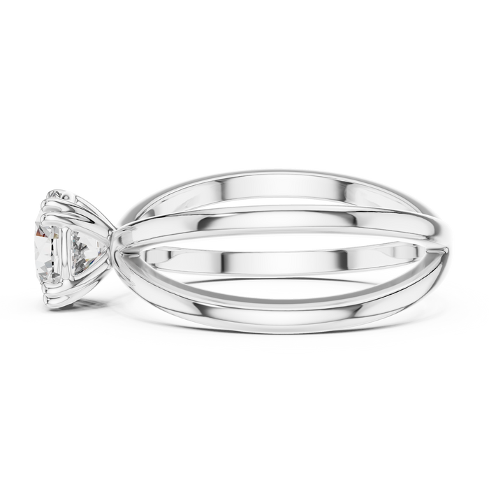 Reine Triple- Solitaire Ring