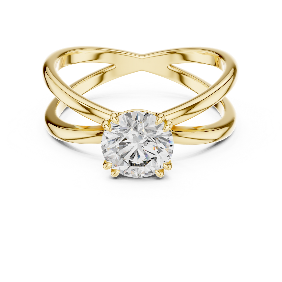 Reine Triple- Solitaire Ring