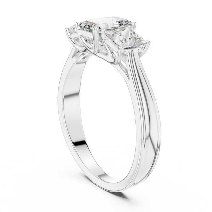 Daphné Open Split-Shank Solitaire Ring